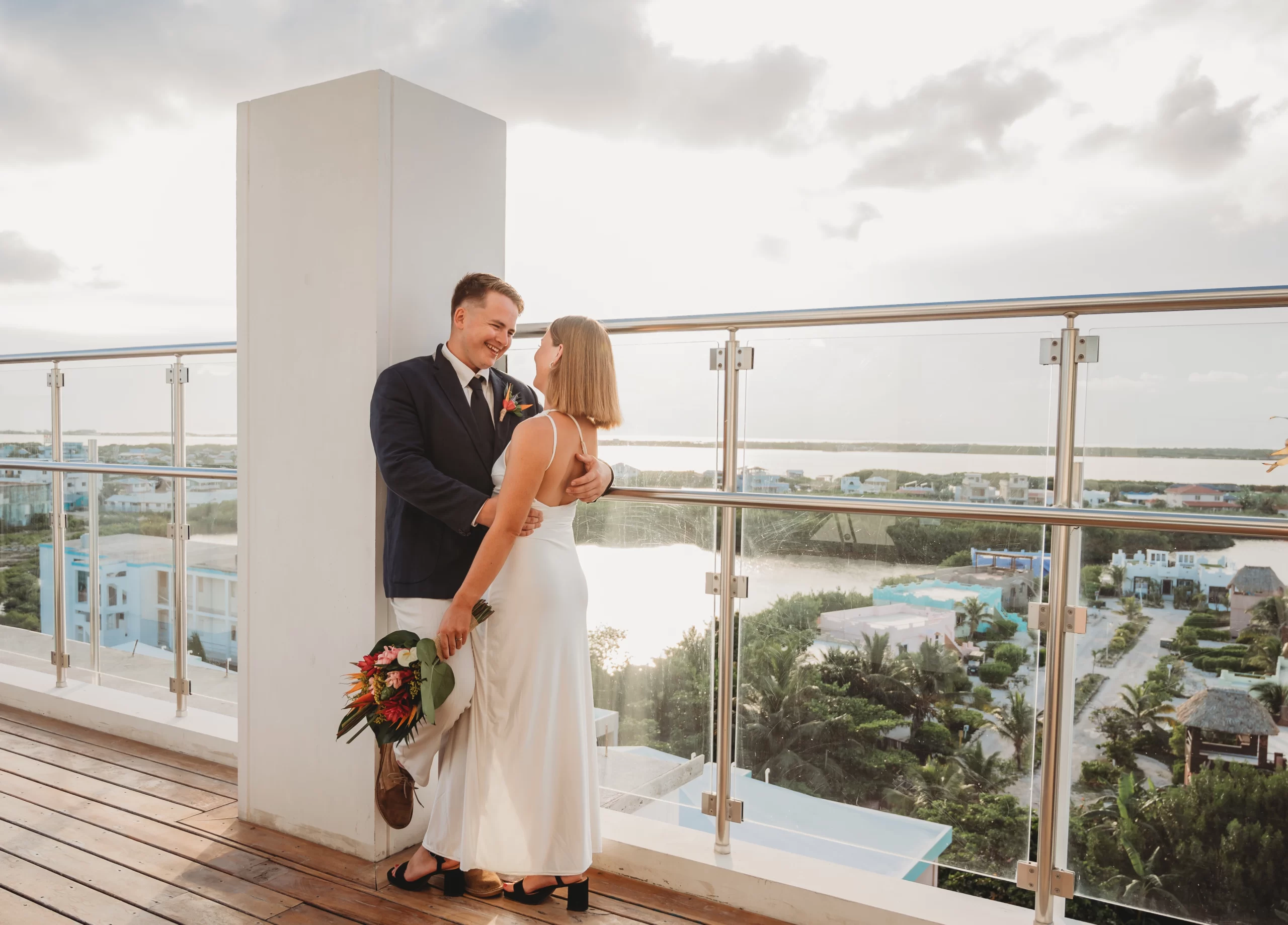 Wedding in San Pedro at The Watermark Belize Hotel